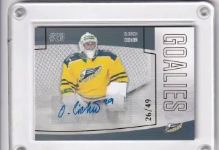 Cichoň Oldřich Goal Cards II.serie 2022-23 Goalies Autograph /49 č.G21