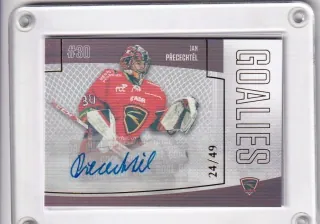 Přecechtěl Jan Goal Cards II.serie 2022-23 Goalies Autograph /49 č.G24