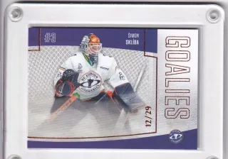 Sklíba Šimon Goal Cards II.serie 2022-23 Goalies Parallel /49 č.G25