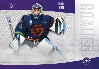 Král Daniel Goal Cards II.serie 2022-23 Goalies č.G26