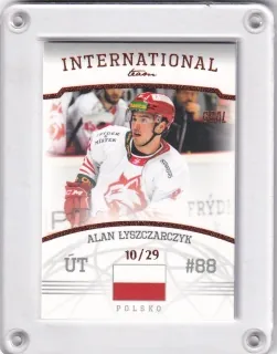 Łyszczarczyk Alan Goal Cards II.serie 2022-23 International Team Parallel /29 č.IT10