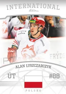 Łyszczarczyk Alan Goal Cards II.serie 2022-23 International Team č.IT10