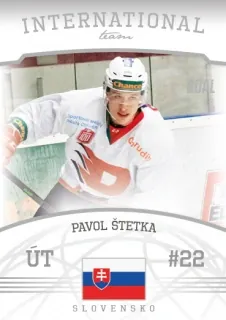 Štetka Pavol Goal Cards II.serie 2022-23 International Team č.IT12