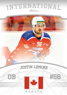 Lemcke Justin Goal Cards II.serie 2022-23 International Team č.IT14