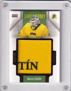 Zhukov Maxim Goal Cards II.serie 2022-23 Game Jersey Jumbo /77 č.J24
