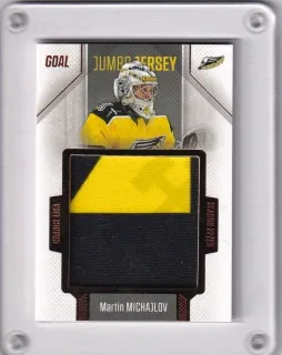 Michajlov Martin Goal Cards II.serie 2022-23 Game Jersey Jumbo /77 č.J27