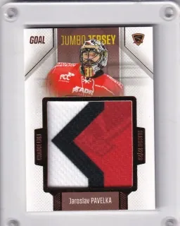 Pavelka Jaroslav Goal Cards II.serie 2022-23 Game Jersey Jumbo /77 č.J28