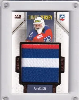 Jekel Pavel Goal Cards II.serie 2022-23 Game Jersey Jumbo /77 č.J31