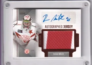 Málek Roman Goal Cards II.serie 2022-23 Game Jersey AUTO /25 č.J35