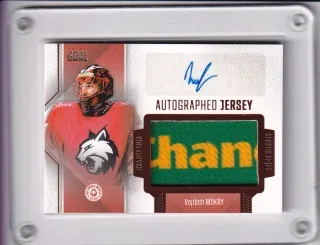 Mokry Vojtěch Goal Cards II.serie 2022-23 Game Jersey AUTO /25 č.J37