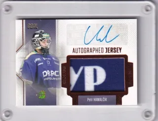 Hamalčík Petr Goal Cards II.serie 2022-23 Game Jersey AUTO /25 č.J40