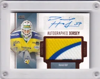Huf Daniel Goal Cards II.serie 2022-23 Game Jersey AUTO /25 č.J43