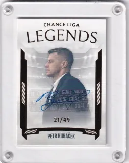 Hubáček Petr Goal Cards II.serie 2022-23 Legends Autographs /49 č.L22