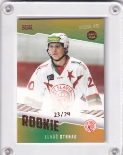 Strnad Lukáš Goal Cards II.serie 2022-23 Rookie Parallel /49 č.RO10