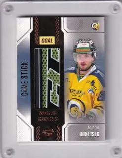 Honejsek Antonín Goal Cards II.serie 2022-23 Game Used Stick /35 č.S60