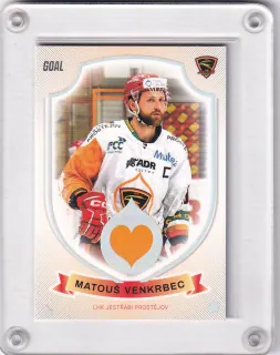Venkrbec Matouš Goal Card O Kapku lepší hokej 2024 Silver /20 č.7
