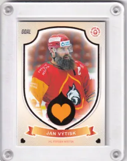 Výtisk Jan Goal Card O Kapku lepší hokej 2024 Řadovka č.14