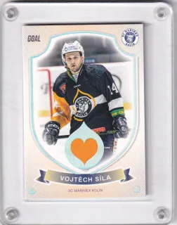 Síla Vojtěch Goal Card O Kapku lepší hokej 2024 Silver /20 č.17