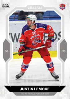 Lemcke Justin Goal Cards I.série 2023-24 I.série Řadovka č.63