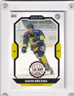 Březina David Goal Cards I.série 2023-24 I.série 1st Day Issue č.111