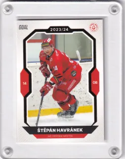 Havránek Štěpán Goal Cards I.série 2023-24 I.série Gold 1of20 č.116