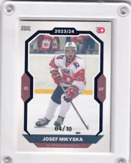 Mikyska Josef Goal Cards I.série 2023-24 I.série Blue /10 č.180