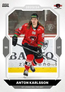 Karlsson Anton Goal Cards I.série 2023-24 I.série Řadovka č.196