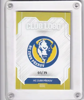 HC ZUBR Přerov Goal Cards I.série 2023-24 I.série Club Logo /19 č.CL-08