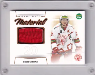 Strnad Lukáš Goal Cards I.série 2023-24 I.série Game Used Material /30 č.GUM-20