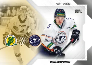 Sihvonen Riku Goal Cards I.série 2023-24 I.série League Transfers č.LT-10
