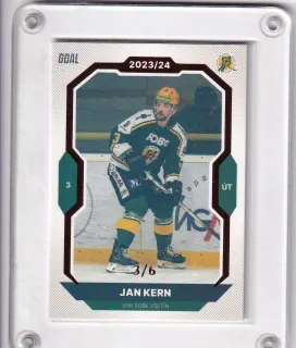 Kern Jan Goal Cards II.série 2023-24 Red /6 č.223