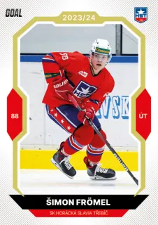 Frömel Šimon Goal Cards II.série 2023-24 Gold 1of20 č.238