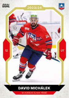 Michálek David Goal Cards II.série 2023-24 Gold 1of20 č.244