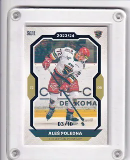 Poledna Aleš Goal Cards II.série 2023-24 Blue /10 č.248