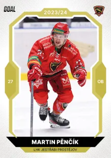 Pěnčík Martin Goal Cards II.série 2023-24 Gold 1of20 č.249