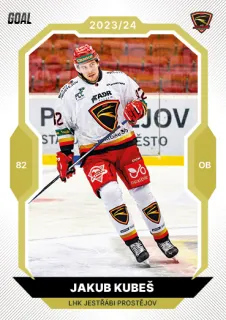 Kubeš Jakub Goal Cards II.série 2023-24 Gold 1of20 č.251