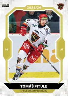 Pitule Tomáš Goal Cards II.série 2023-24 Gold 1of20 č.252