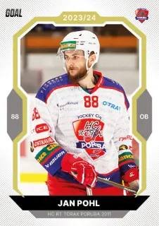 Pohl Jan Goal Cards II.série 2023-24 Gold 1of20 č.263
