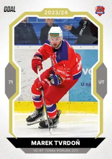Tvrdoň Marek Goal Cards II.série 2023-24 Gold 1of20 č.269