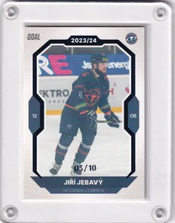 Jebavý Jiří Goal Cards II.série 2023-24 Blue /10 č.275