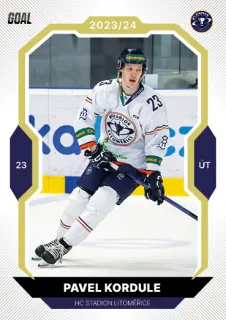Kordule Pavel Goal Cards II.série 2023-24 Gold 1of20 č.276