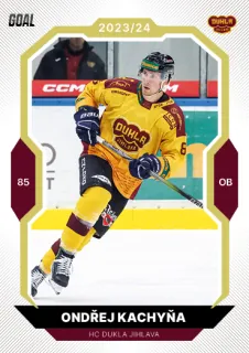 Kachyňa Ondřej Goal Cards II.série 2023-24 Gold 1of20 č.286