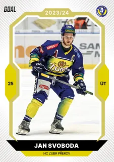 Jakub Adámek Goal Cards II.série 2023-24 Gold 1of20 č.301