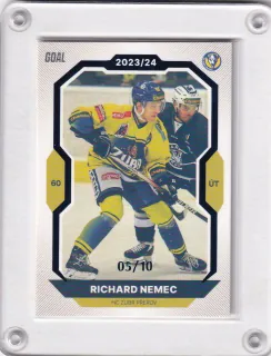 Němec Richard Goal Cards II.série 2023-24 Blue /10 č.308