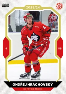 Hrachovský Ondřej Goal Cards II.série 2023-24 Gold 1of20 č.314