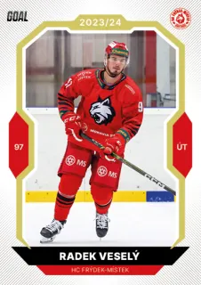 Veselý Radek Goal Cards II.série 2023-24 Gold 1of20 č.322