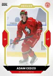 Cedzo Adam Goal Cards II.série 2023-24 Gold 1of20 č.323