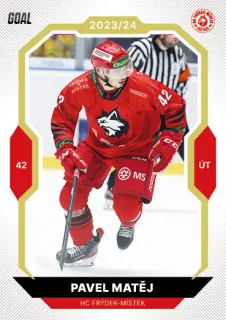 Matěj Pavel Goal Cards II.série 2023-24 Gold 1of20 č.324