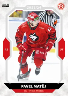 Matěj Pavel Goal Cards II.série 2023-24 Řadovky č.324