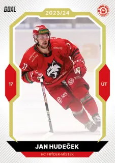 Hudeček Jan Goal Cards II.série 2023-24 Gold 1of20 č.325